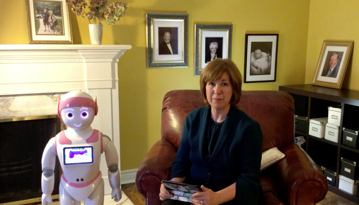 Seniors need companionship and robots can help